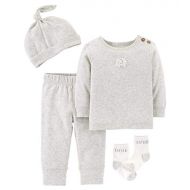 Carter%27s Carters Baby Neutral 4-Piece Baby Soft Take-Me-Home Set
