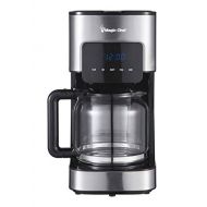 Magic Chef MCSCM12SS Coffee Maker, 8.6X 6.6X 12.9, Stainless Steel