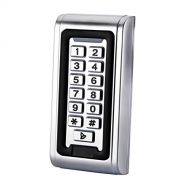 Baosity Backlight Keypad Metal Waterproof Standalone Access Control With Wiegand 26 Bit Feature +10 Pieces RFID Card