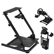 Mophorn G920 Racing Steering Wheel Stand Foldable Game Simulator Frame for Thrustmaster Logitech G25 G27 G29 G920 Without Wheel Pedal Shifter Adjustable Video Gaming Racing Simulat