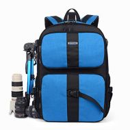 CHNG Multi-Functional Camera Backpack Video Digital DSLR Bag Waterproof Outdoor Camera Photo Bag Case for Nikonfor CanonDSLR,Blue