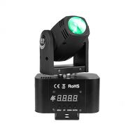 TSSS RGBW Moving Head LED DJ Lighting 4-In-1 DMX Stage Light for Wedding Party Live Concert Events Band Show