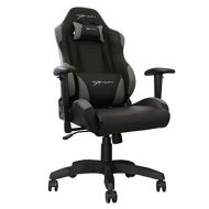 E-WIN Gaming Chair Ergonomic High Back PU Leather Racing Style with Adjustable Armrest and Back Recliner Swivel Rocker Office Chair Black Grey