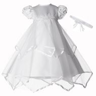 Lauren Madison Baby-Girls Newborn Handkerchief Skirt Dress Gown Outfit