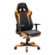 DXRacer Sentinel Series OH/SJ00/N Racing Seat Office Chair Gaming Ergonomic adjustable Computer Chair with - Included Head and Lumbar Support Pillows (Black, Orange)