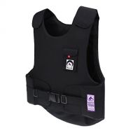 Jili Online Adults Equestrian Protective Vest Horse Riding Vest Body Protector EVA Foam Padded Shock Absorption - S/M/L