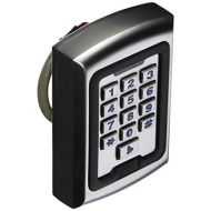 ALEKO LM177 12/24V DC Universal Touch Panel Wired Keypad Code or ID Card Access
