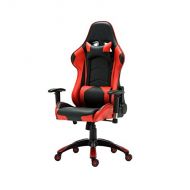 Hodleys Ultimate Luxury Reclining PC Gaming Chair with Racing Seat Chair Ergonomic Chairs Gaming Chairs Racing for Video Game Center (Black/Red)