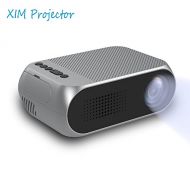 XIM YG320 Portable LCD Projector HD 400-600 LM 1080P AV USB HDMI Video LED Mini Projector Smart Home Cinema Theather Video Projector Smartphone hd Beamer
