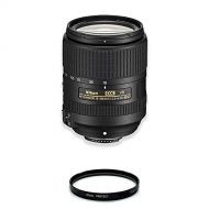 Nikon AF-S DX NIKKOR 18-300mm f/3.5-6.3G ED Vibration Reduction Zoom Lens with Auto Focus for Nikon DSLR Cameras + UV Protection Lens Filter - 67 mm