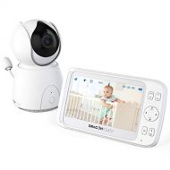 5” Wireless Digital Video Baby Monitor - Dragon Touch Baby Camera, Pan & Tilt, Auto-Motion Tracking, Two-Way Audio, Lullabies, Night Vision and Temperature Monitoring Capability