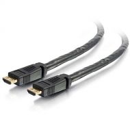 C2G 42530 Standard Speed HDMI Cable with Gripping Connectors, CL2P-Plenum Rated, TAA Compliant (35 Feet, 10.66 Meters)