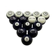 Wave7 Penn State Sports Team Logo Officially Licensed Billiard Ball Set - NUMBERED