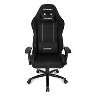 By AKRacing AKRacing Core Series EX Gaming Chair with High Backrest, Recliner, Swivel, Tilt, Rocker and Seat Height Adjustment Mechanisms with 5/10 Warranty - Black