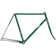 Cinelli Mens Supercorsa Pista Bicycle Frame Set, 60cm/One Size, Green/Chrome