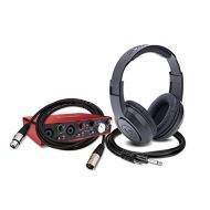 Focusrite Scarlett 2i4 USB Audio Interface with Deluxe Accessory Bundle and XLR Cable