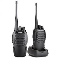 Wotetaike Olywiz Walkie Talkies Two Way Radio Olywiz HTD826 Rechargeable Long Range 1800mAh Li-ion Battery UHF 406-470MHz 2 Pack