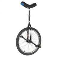Hoppley Unicycle 20 BLACK - Trainer Round Crown Frame - Nimbus Seat post Clamp-