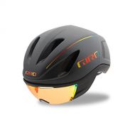 Giro Vanquish Mips Matte Charcoal Fire Chrome TT Bike Helmet Size Large