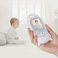 Brexcare Video Baby Monitor, Digital Cameron with Night Vision,Two-Way Audio,Temperature Monitoring,Long Batter Life and No App/WiFi