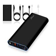 BatPower ProE 2 ES10B Portable Charger External Battery Power Bank for Surface Laptop, Surface Book, Book 2, Surface Pro 4/3 / 2 and RT, USB QC 3.0 Fast Charging for Tablet or Smar