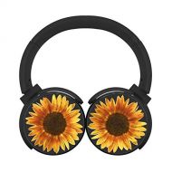 YES-666 Sunflowerstereo Wireless Headset with Microphone Bluetooth Foldable Portable Stereo Headset for Pc/Tv/Phone Black