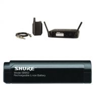Shure GLXD14 Digital Guitar Wireless System, Z2 With Shure SB902 Rechargeable Lithium-Ion Battery for GLX-D Bundle