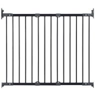 KidCo Angle Mount Safeway Gate - Black (Metal) - 28 to 42.5 with Stairway Installation Kit