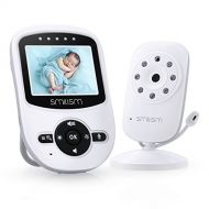 Smilism [2018 UPGRADE] Video Baby Monitor with Night Vision Camera,Two Way Talk,Temperature Sensor and Multi-Camera Expandability