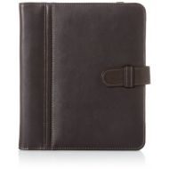Piel Leather JR Padfolio Ipad Case, Chocolate, One Size