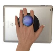 G-Hold Micro Suction - A unique reusable handhold for tablet computers and other devices + JZS Lens Cloth (Neptune)