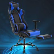 BestMassage Executive Recliner Gaming Chair, Racing Style High-Back Office Chair with Footrest Lumbar Support and Headrest est