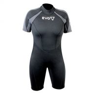EVO 3mm Shorty Wetsuit (Womens) 1516 Black