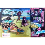 Cardinal Monster High Super 3d Puzzle 4 Puzzle Pack 100 Each Puzzle with Wood Storage Box