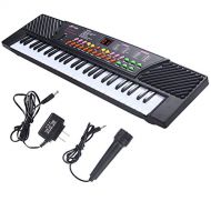 Alek...Shop 54 Key Electronic Keyboard Piano Electric Organ Music Mic Adapter, Kid Children