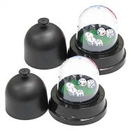 Serendipity Serendiptiy Automatic Dice Rolling Machine Auto Dice Roller Cup with 5 Dices, Battery Operated, 4.3x4.5, Black, Set of 2