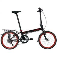 Dahon Speed D7 Street 20 7 Speed Folding Bicycle (Black/Red)