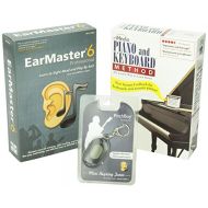 EMedia eMedia Piano and Keyboard Method, EarMaster 6 Pro, Pitchboy Chromatic Keychain Tuner (bundle)