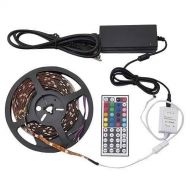 Nubee 16.4ft 5m RGB SMD5050 Color Changing Kit with LED Flexible Strip+controller with 44 Key Button Remote+12V 4A Power Supply for Chrismas, Party, Celebrate, Indoor/Outdoor decor