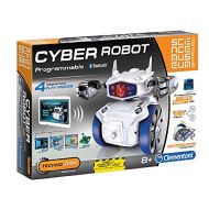 Clementoni Remarkable Cyber Robot Buddy, Technologic Programmable Robot Friend, Science & Play Assembly Kit, Ages 8 and Up
