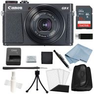 WhoIsCamera Canon G9x Mark II Digital Camera Bundle (Black) + Canon PowerShot G9 x Mark II Advanced Accessory Kit - Including EVERYTHING You Need To Get Started