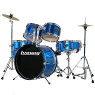 Ludwig 16B-8-10-13F-12S Junior Drum Set - Blue