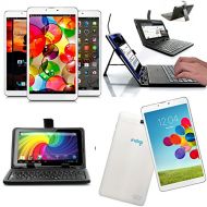 InDigi Indigi 7 Android 4.4 Tablet 3G SmartPhone WiFi Bluetooth Free Keyboard Case