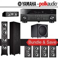 Polk Audio TSi 500 7.1-Ch Home Theater System with Yamaha AVENTAGE RX-A760BL 7.2-Ch Network AV Receiver