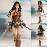 PAPWELL Wonder Woman Figure 7.5 inch PVC Action Figures DC Legends Hot Toys Justice League Series Superheroes Model Doll Toy Collectible Gifts Collection Gift for Kids (with Box)