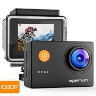 APEMAN Action Camera 1080P Full HD Waterproof Sport Camera 30m Underwater Camcorder 170 Degree Wide Angle Mounting Accessory Kits