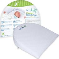 OCCObaby Universal Bassinet Wedge | Waterproof Layer & Handcrafted Cotton Removable Cover |...