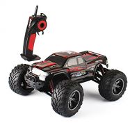 RC Truck, YOKKAO Monster Offroad Vortex S911 1: 12 Scale 2.4G High Speed 40 Km/h Full Proportion Waterproof Shock-resistant Red