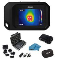 FLIR C2 Compact Thermal Imaging System Bundle with Rugged Waterproof Case and Micro Fiber Cleaning Cloth