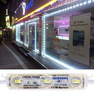 Crystal Vision Technology Crystal Vision Genuine Samsung Plug and Play Super Bright StoreFront LED 50ft 120W (White) Made in Korea